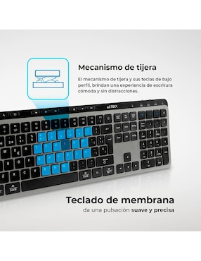 Mouse y teclado Acteck Creator Krea mk755
