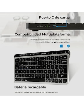 Mouse y teclado Acteck Creator Krea mk750
