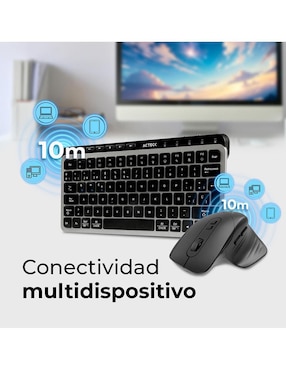 Mouse y teclado Acteck Creator Krea mk750