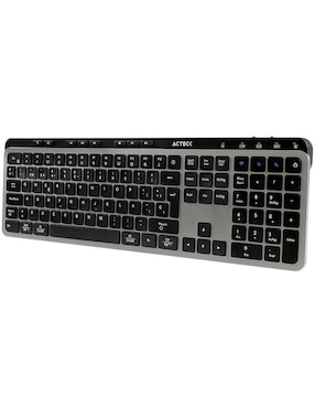 Teclado conexión inalámbrica Acteck Inspire Krea ti755