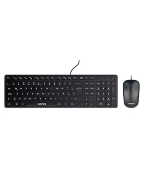 Mouse y teclado Quaroni KAQ01