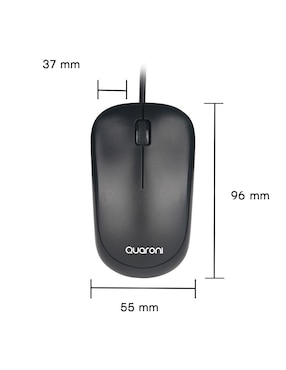 Mouse y teclado Quaroni KAQ01