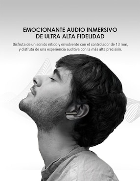 Audífonos In-Ear Akane 5.3 Anc 35Db inalámbricos con cancelación de ruido