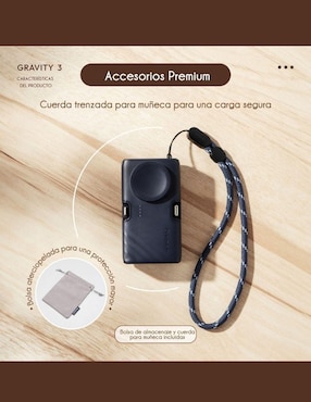 Batería portátil ADAM ELEMENTS 5000 mAh APBADGV3WH