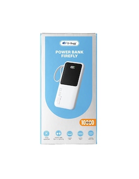 Batería portátil D-BUGG 10000 mAh