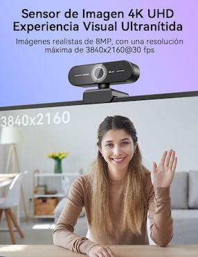 Webcam de 3840 Px X 2160 Px Emeet Smartcam C60E 4k