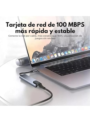 Hub Mr. Gadgets de 8 contactos