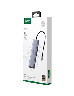 Hub Ugreen 15600 de 9 contactos