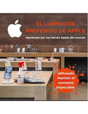 Limpiador de pantallas Whoosh 100 ml