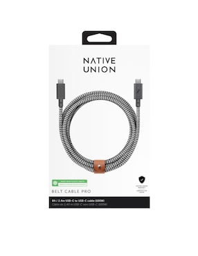 Cable USB C Native Union de 2.4 m