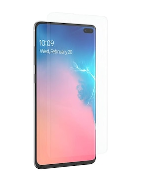 Mica para celular Zagg Samsung Galaxy S10 Plus de cristal templado