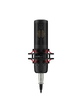 Micrófono gamer Hyperx Creator Audio Bundle alámbrica