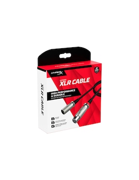 Micrófono gamer Hyperx Creator Audio Bundle alámbrica