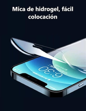 Mica para celular iPhone 15 Pro de hidrogel