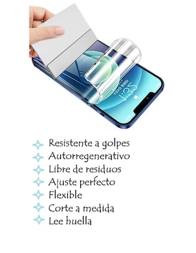 Mica Genérica para iPhone 16 Pro de hidrogel