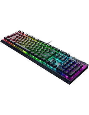 Teclado gamer conexión alámbrica Razer BlackWidow V4 X RGB