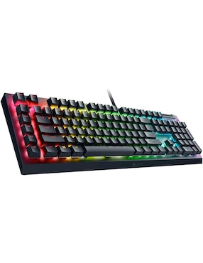 Teclado gamer conexión alámbrica Razer BlackWidow V4 X RGB