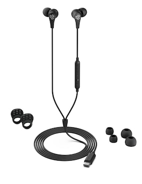 Audífonos In-Ear Jlab Eprotpcrblk123 alámbricos