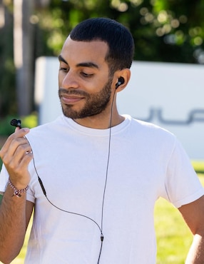 Audífonos In-Ear Jlab Eprotpcrblk123 alámbricos