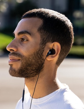 Audífonos In-Ear Jlab Eprotpcrblk123 alámbricos
