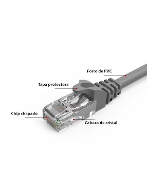 Cable ethernet Xcase de 15 m
