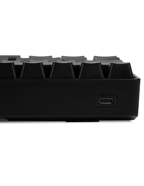 Teclado gamer QWERTY latino américa Game Factor KBG560-BL