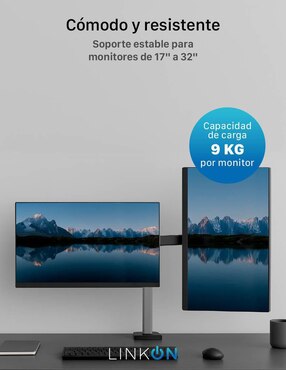 Soporte para monitor de escritorio Linkon