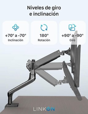 Soporte para monitor de escritorio Linkon