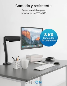 Soporte para monitor de escritorio LinkOn