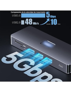 Hub Mr. Gadgets de 11 contactos