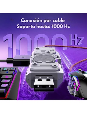 Kit teclado gamer Qwert Inglés Mr. Gadgets