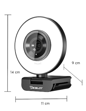 Webcam de 1920 px x 1080 px Ocelotgaming Iris- W1