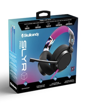 Audífonos gamer Skullcandy alámbricos e inalámbricos S6SPY-P003
