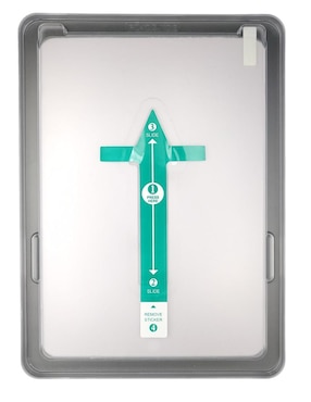 Mica para tablet Teknet con aplicador de cristal templado