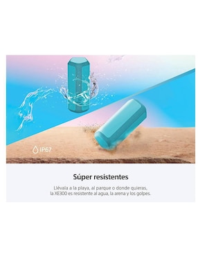 Bocina recargable Sony SRS-XE300/LC bluetooth