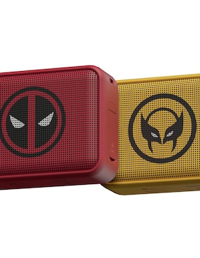 Set de bocina portátil Klip Xtreme Deadpool y Wolverine inalámbricos
