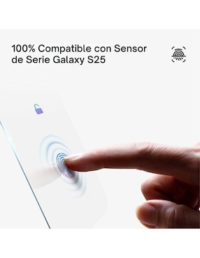 Mica para smartphone Atti Serie Devgalaxy S25 de cristal templado