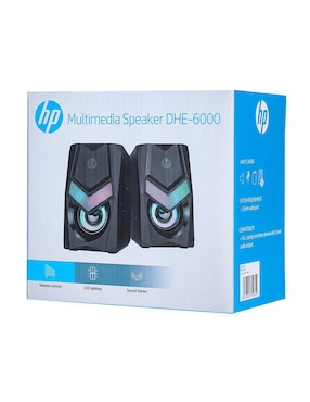 Set de bocinas Hp DHE-6000 alámbrica