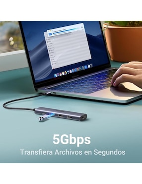 Hub Ugreen 15597 de 5 contactos
