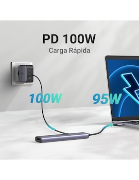Hub Ugreen 15597 de 5 contactos