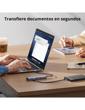 Hub Ugreen 15598 de 6 contactos