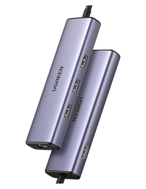 Hub Ugreen 15598 de 6 contactos