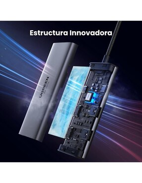 Hub Ugreen 15852 de 6 contactos