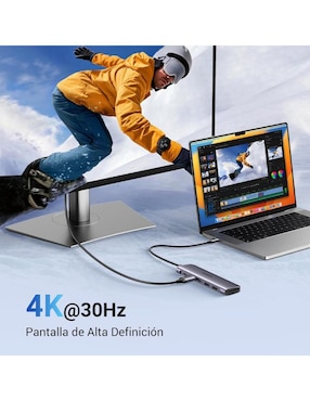Hub Ugreen 15214 de 7 contactos