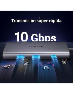 Hub Ugreen 15531 de 7 contactos