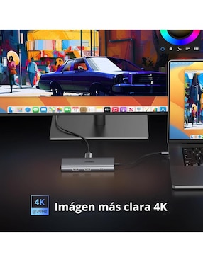 Hub Ugreen 15531 de 7 contactos