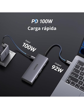 Hub Ugreen 15531 de 7 contactos