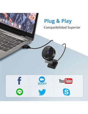 Webcam de 1080 px Emeet C950
