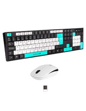 Teclado conexión inalámbrica Techzone TZACCBI15