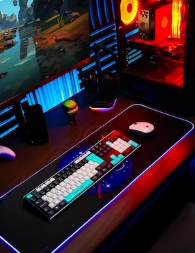 Teclado conexión inalámbrica Techzone TZACCBI15